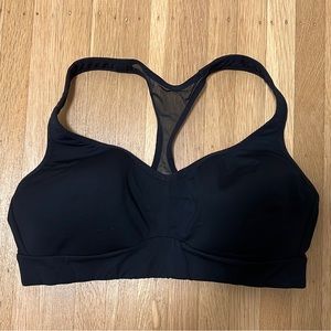 Lululemon Speed Up Bra Size 10 C/D Black